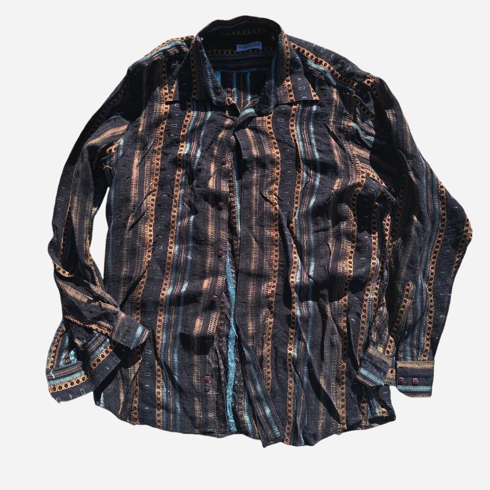 Navales oversized boho western button